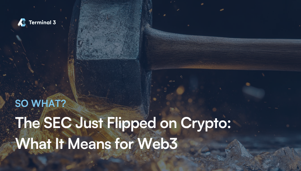 The SEC Just Flipped on Crypto: What It Means for Web3